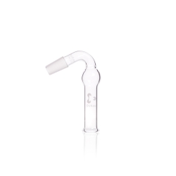 DURAN® Drying tube, bent, NS 14/23