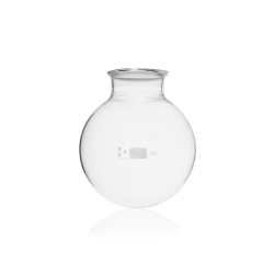 Flat flange round bottom flask, DURAN, glass, DN 150, cap. 20.000 ml