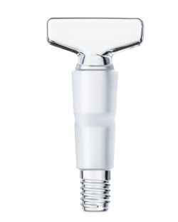 DURAN® Stopcock keys with groove, ground, bore 6 mm, NS 21.5