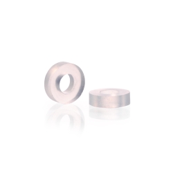 Silikondichtung 12 x 6 mm f. Gewinde GL 14, ohne PTFE-Stulpe