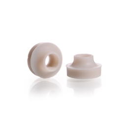 KECK-Absaugstutzen AS M8, Silikondichtung, opak, für Montageset ASM