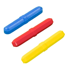 Magnetrührstäbchen, achteckig, PTFE, farbig