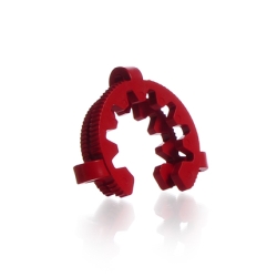 KECK-Klemme, NS 45, braun POM, für Kegelschliffe