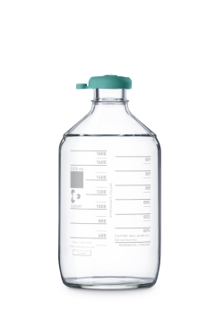 DURAN&reg; Phoenix autoclave bottle 2000 ml for 45 mm clip-on rubber cap