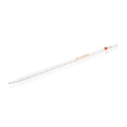 AR® glass measuring pipettes 10 ml cl. AS, brown printing with diffusion colour, type 2, batch certificate, pack of 12