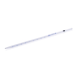 AR® glass measuring pipettes 2 ml cl. AS, blue printing, type 2, batch certificate, pack of 12