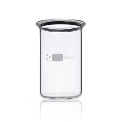 Flat flange beaker, DURAN, DN 150 cap. 3000 ml