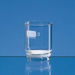 Filter crucible, Boro 3.3, pack of 10