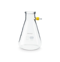 Filter flasks, Erlenmeyer shape, Borosilicate glass