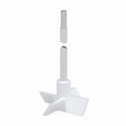 Propeller stirrers, 4-blade, PTFE