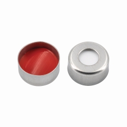 Crimp caps N 11, aluminium, ready assembled, magnetic