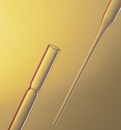 Pasteur pipettes, soda glass