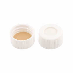 Screw caps N 24, PP, bonded