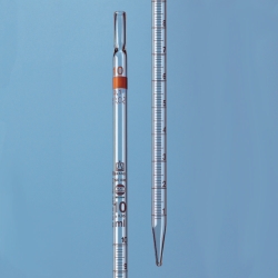 Messpipette mit völligem Ablauf, AR-Glas<sup>®</sup>, Klasse B, braun graduiert, Typ 2