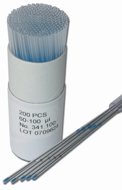 Ersatz-Glaskapillaren für Direktverdrängungs-Mikroliterpipetten Acura<sup>®</sup> capillar 846
