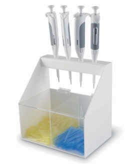 Pipettierstation für Einkanal-Mikroliterpipetten