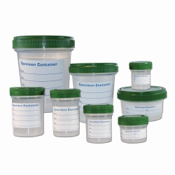 Sample containers, PP, Heavy Duty, with screw cap, PE-HD