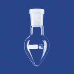 Pear shape flasks with conical ground joints, DURAN<sup>®</sup>