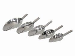 Schaufeln, FoodScoop, Edelstahl V2A (1.4301)