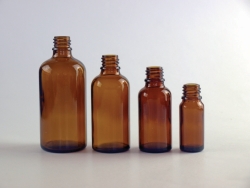 Tropfflaschen, Pipettenflaschen, Braunglas