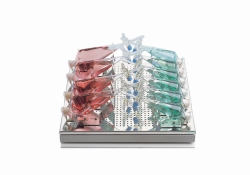 Clamps for Separating Funnels for Shaking trays, stainless steel