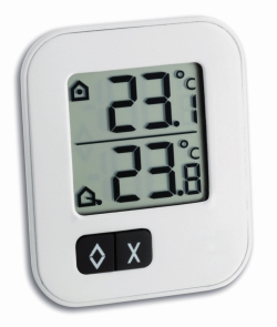 Digitales Min./Max. Thermometer mit Außensensor MOXX