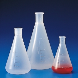 Erlenmeyer flasks with NS neck, PP