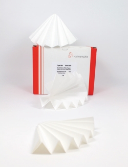 Filter papers 593, qualitative, folded filters