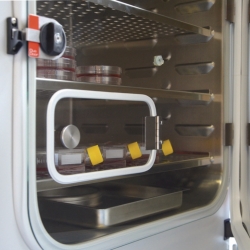 Quick sample access for CO<sub>2</sub> incubators CB / CBF