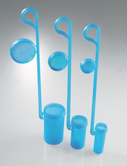 Probenschöpfer DispoDipper LaboPlast<sup>®</sup> / SteriPlast<sup>®</sup>, PP, blau transparent