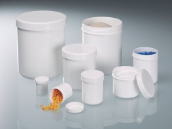 Jars with screw cap, LaboPlast<sup>®</sup>, PP