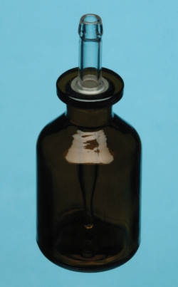 Tropfflaschen, Pipettenflaschen, Kalk-Natron-Glas, braun
