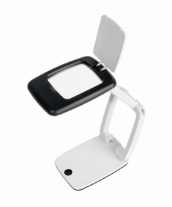 Tischlupe Pocket mit LED-Licht