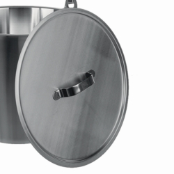 Deckel für Eimer, 18/10-Stahl