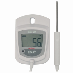 Data Logger with external temperature sensor EBI 20-TE1