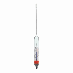Dichte-Aräometer, mit Thermometer