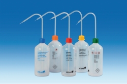 Sicherheitsspritzflaschen VITsafe™ mit Aufdruck, Enghals, PP/PE-LD