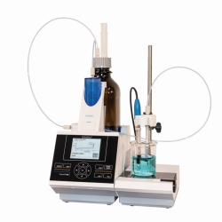 Automatic Titrator TitroLine<sup>®</sup> 7000, with magnetic stirrer TM 235 and 20 ml exchangeable unit