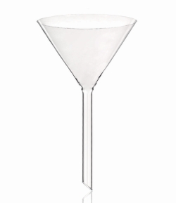 Funnels general purpose, borosilicate glass