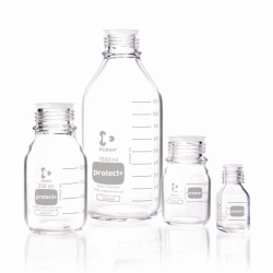 Laborflaschen protect+ DURAN®, mit Retrace code