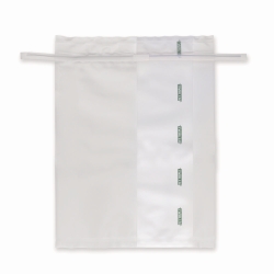 Probenbeutel, TWIRLEM, mit Beschriftungsfeld