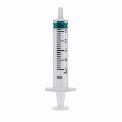 <ul><li>Syringes BD Emerald™, disposable, 3 pieces, PP/TPE, sterile</li></ul>