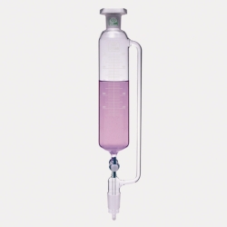 Dropping funnels, cylindrical, with pressure equalizing tube, Borosilicate glass 3.3