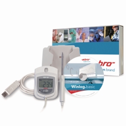 Data Logger with external temperature sensor EBI 20-TE1-Set
