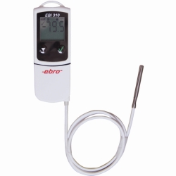 High precision PDF data logger EBI 310 TE, with external temperature sensor TPX 220