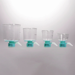 Flaschenaufsatzfilter, PS, steril, PES Membran