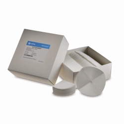 Filtrierpapiere, Rundfilter, quadratisch gefaltet, Zellulose