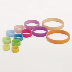 Marking rings ColorTag, silicone, set