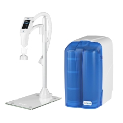 Ultra pure water system OmniaTap-T xs<sup>touch</sup> 8, under-bench version with OptiFill<sup>touch</sup> bench dispenser