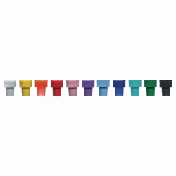 Closing caps for 3 and 5 mm NMR and EPR tubes